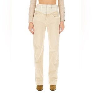 NWOT ISABEL MARANT Beige Noemie Jeans